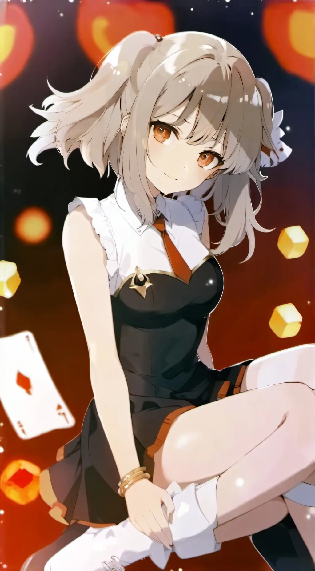 ai character: Luna background