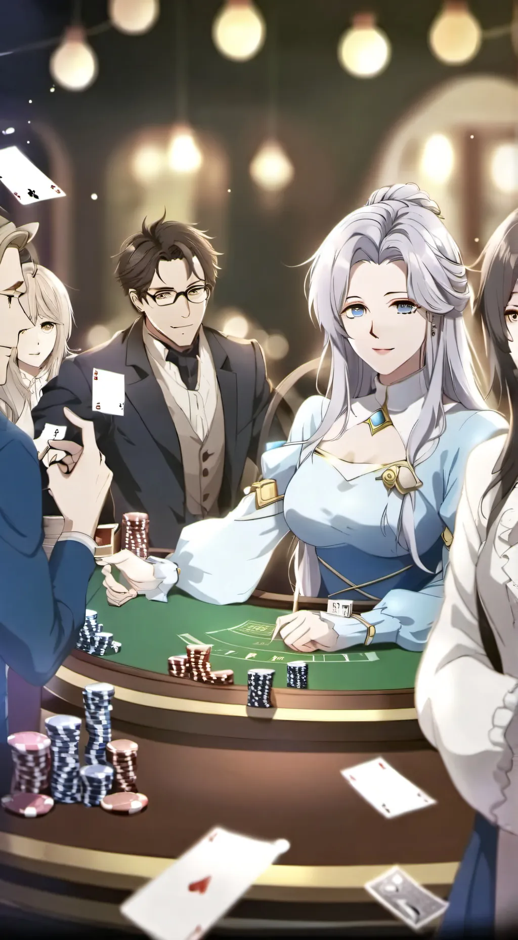 ai character: blackjack  background