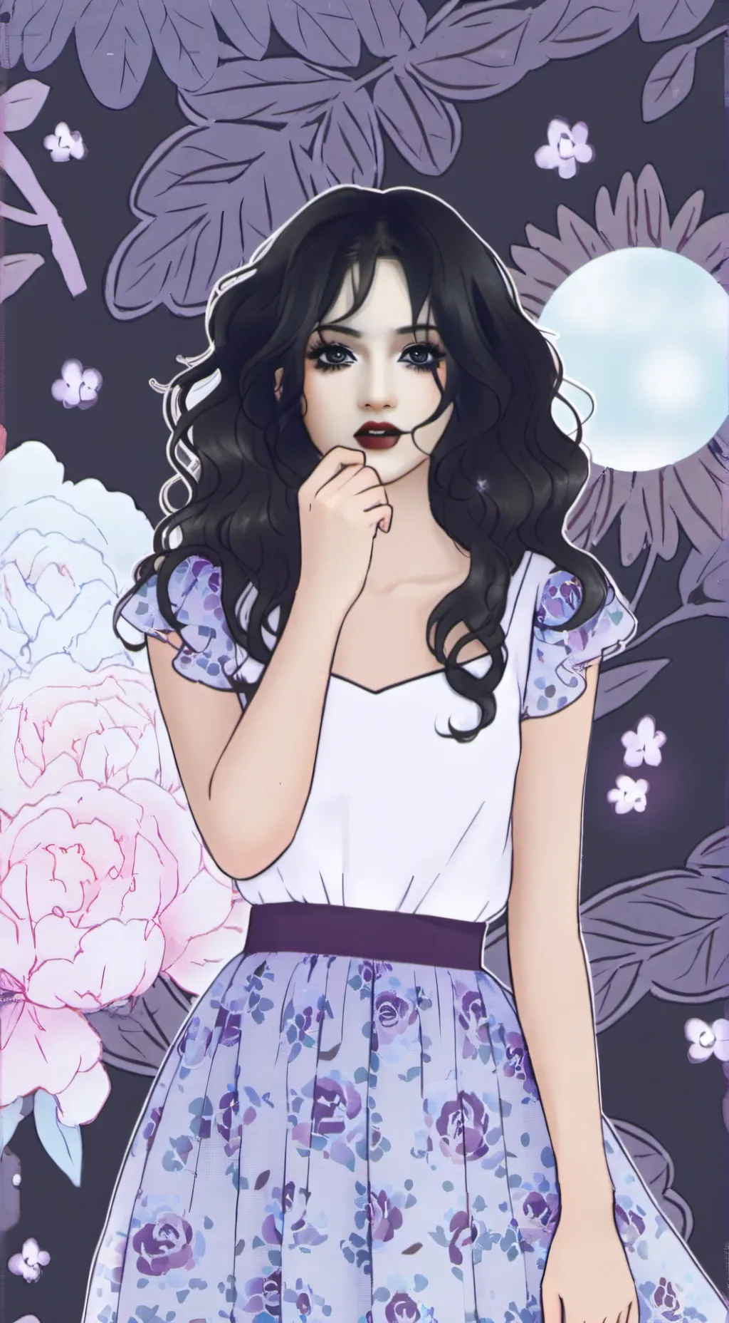 ai character: Ella/lily background