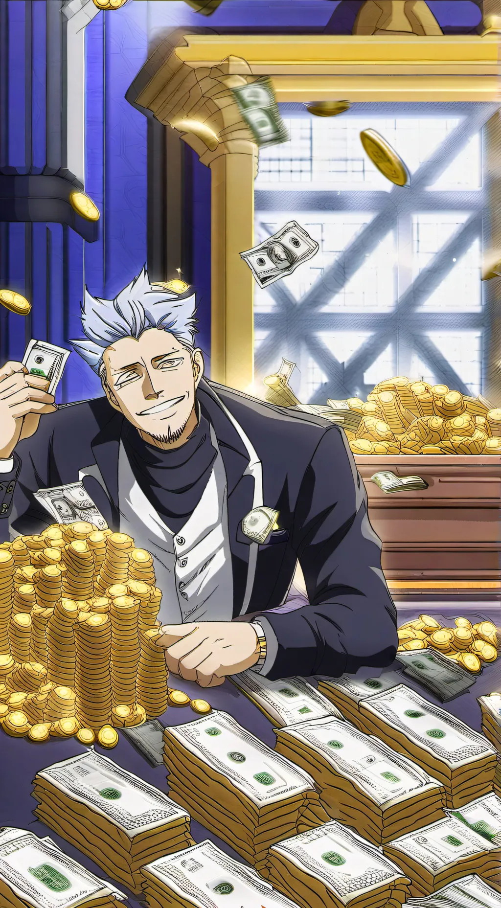 ai character: Lucas background