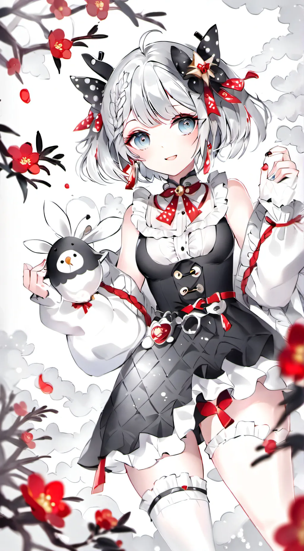 ai character: Mitten background