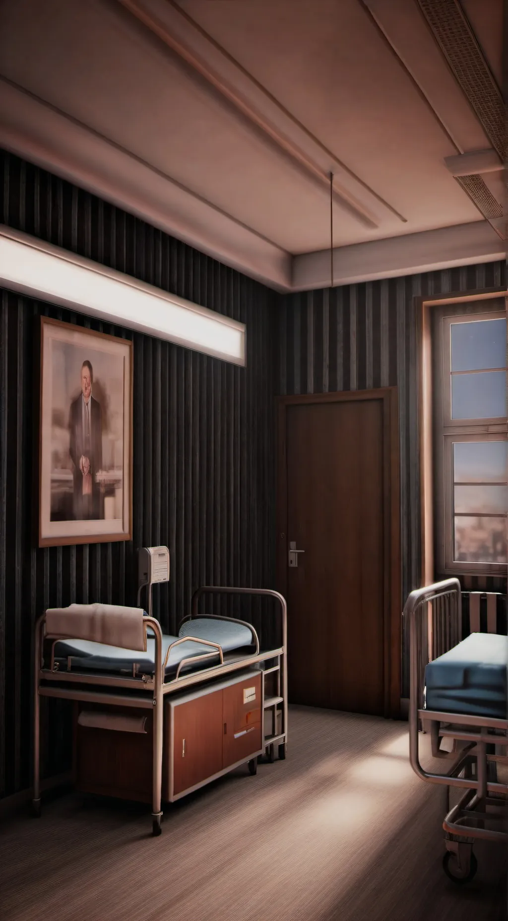 ai character: Dw hospital au pt3 background