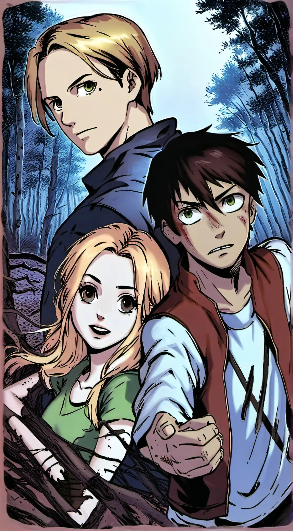 ai character: zombie apocalypse background