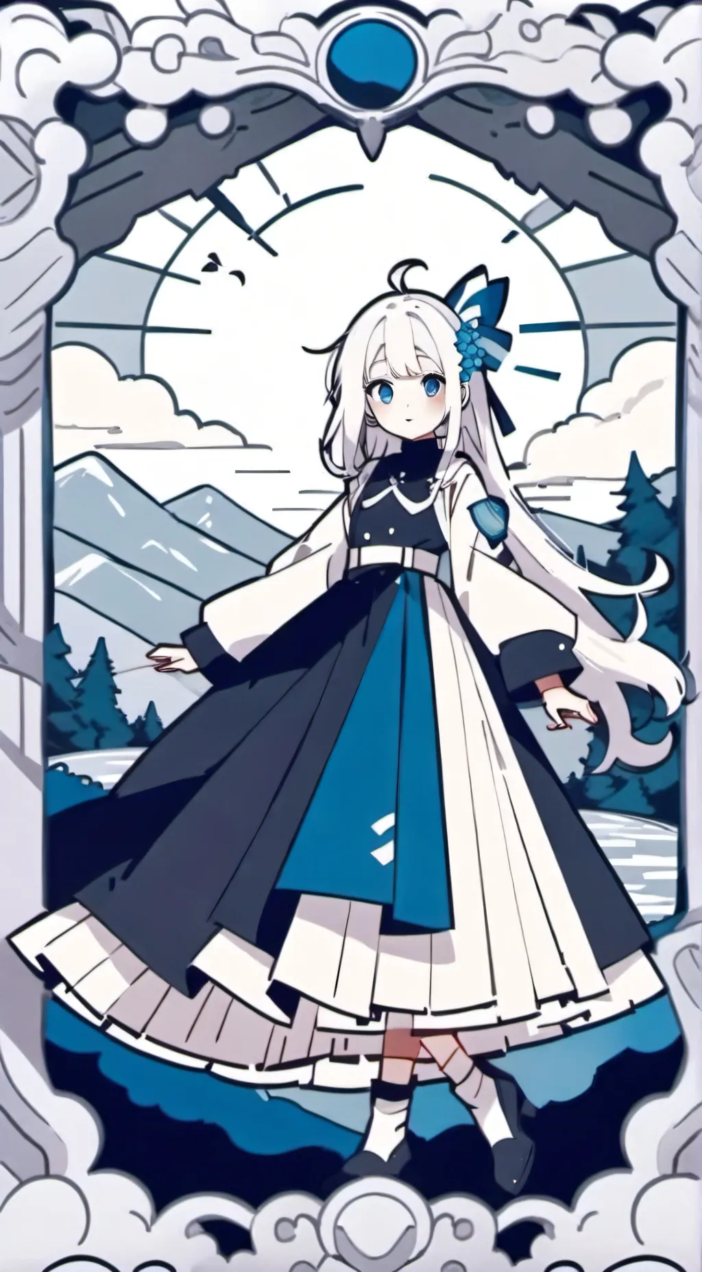 ai character: mha fair background