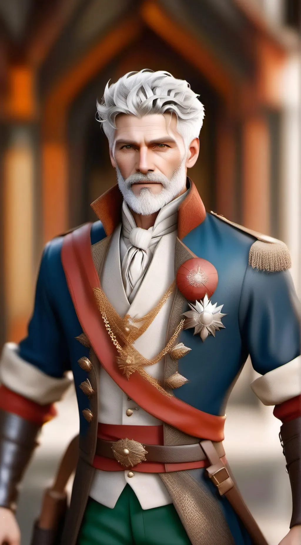 ai character: country humans background