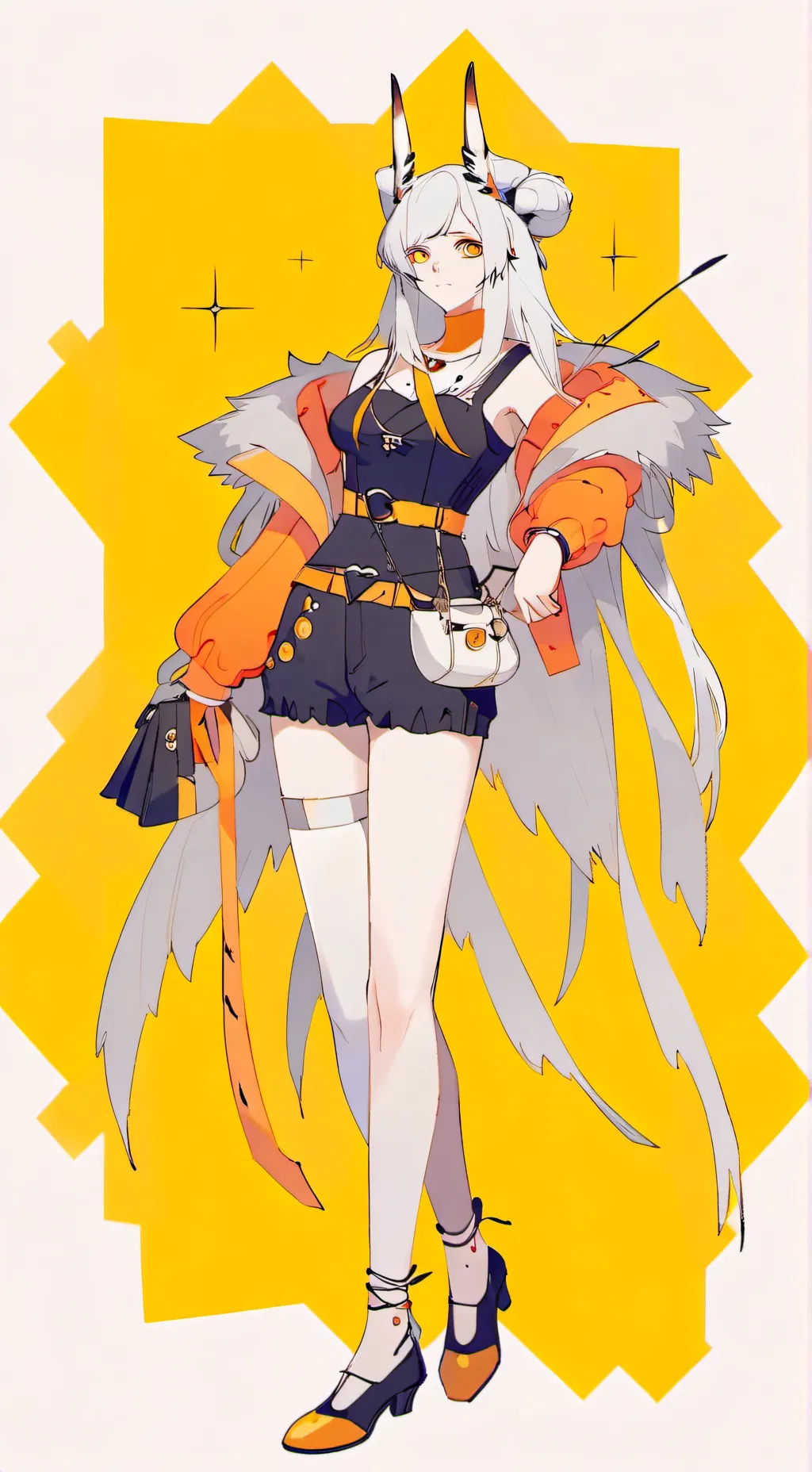 ai character: Md background