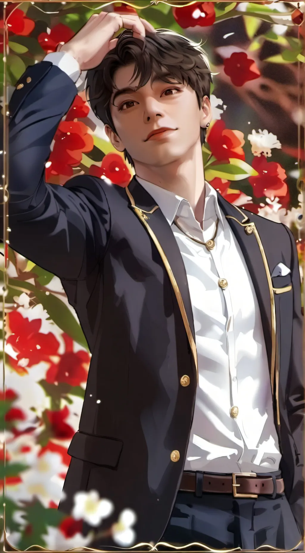 ai character: Max background