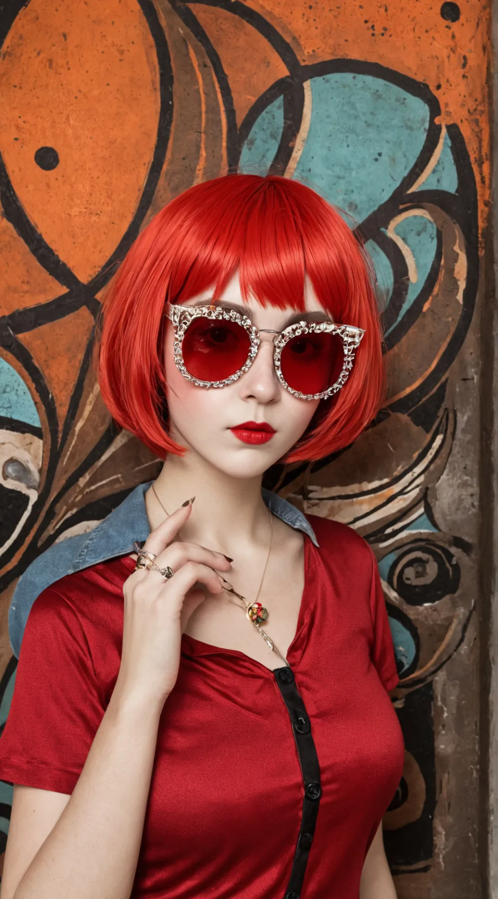 ai character: Genevieve  background