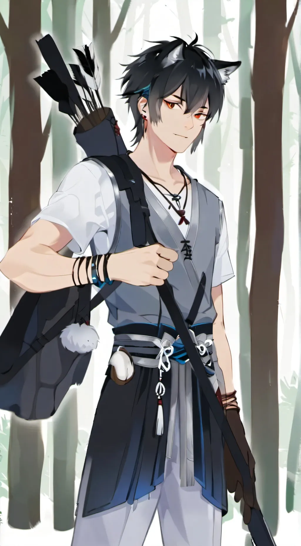 ai character: andy background