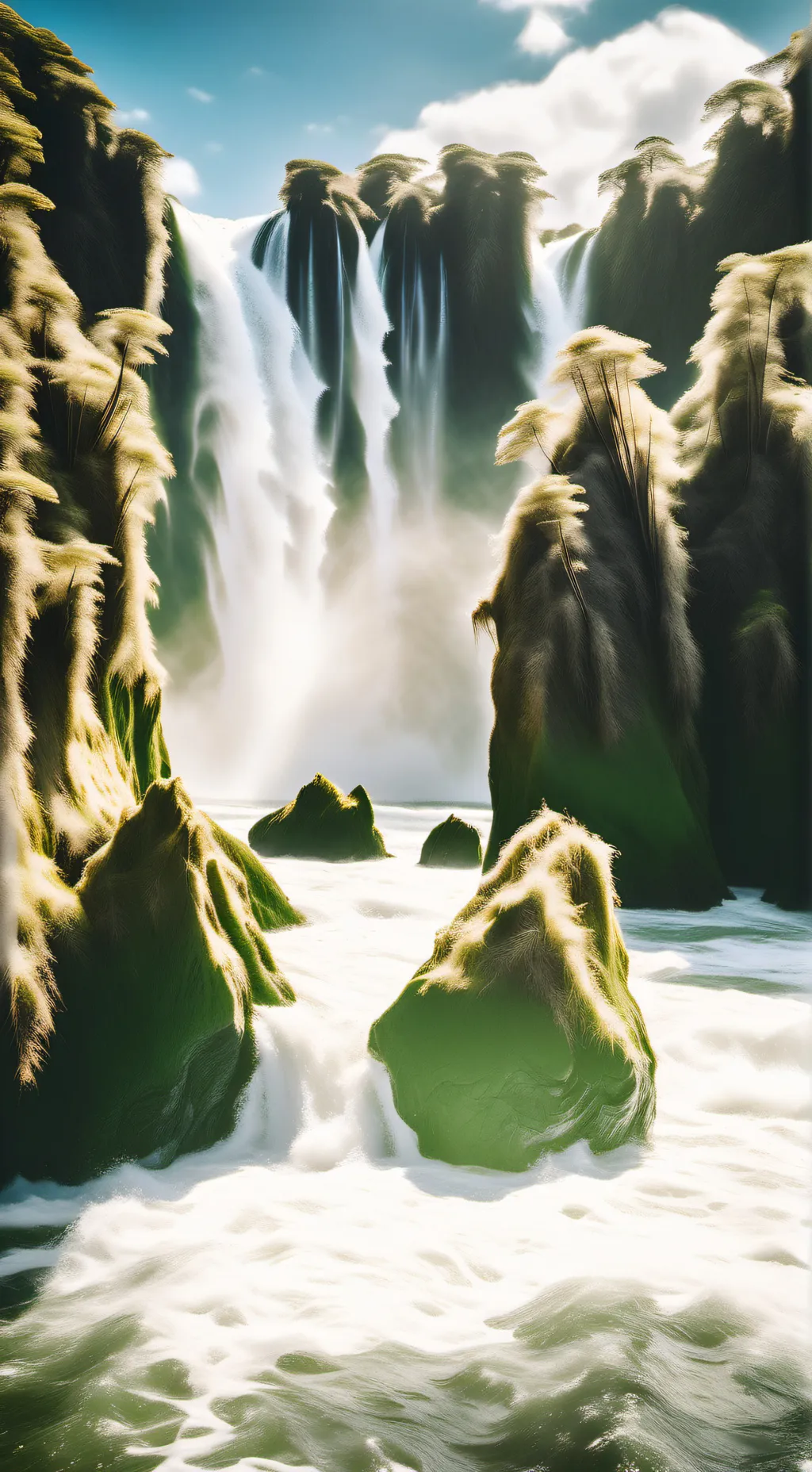 ai character: Sallid black background