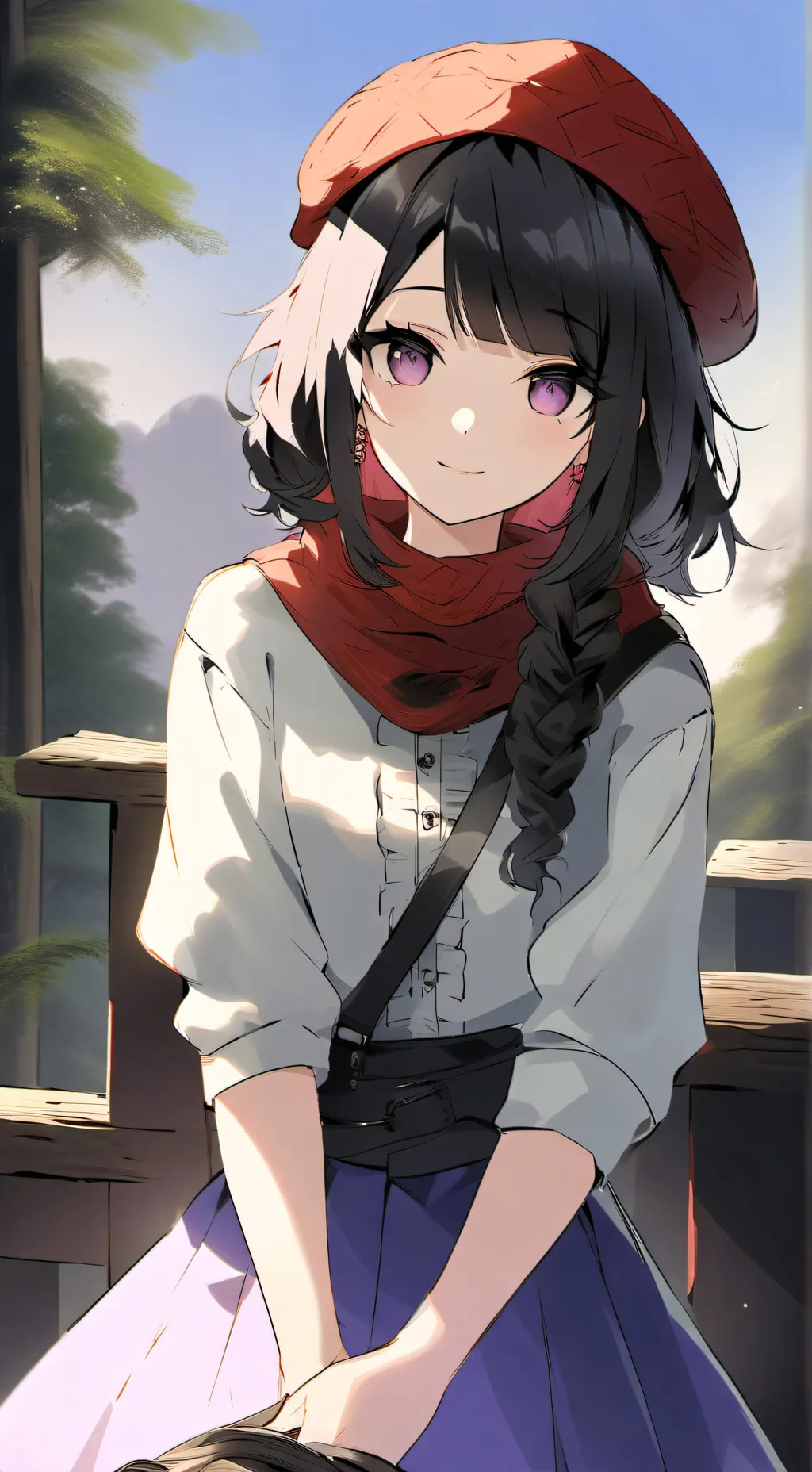 ai character: sahara background