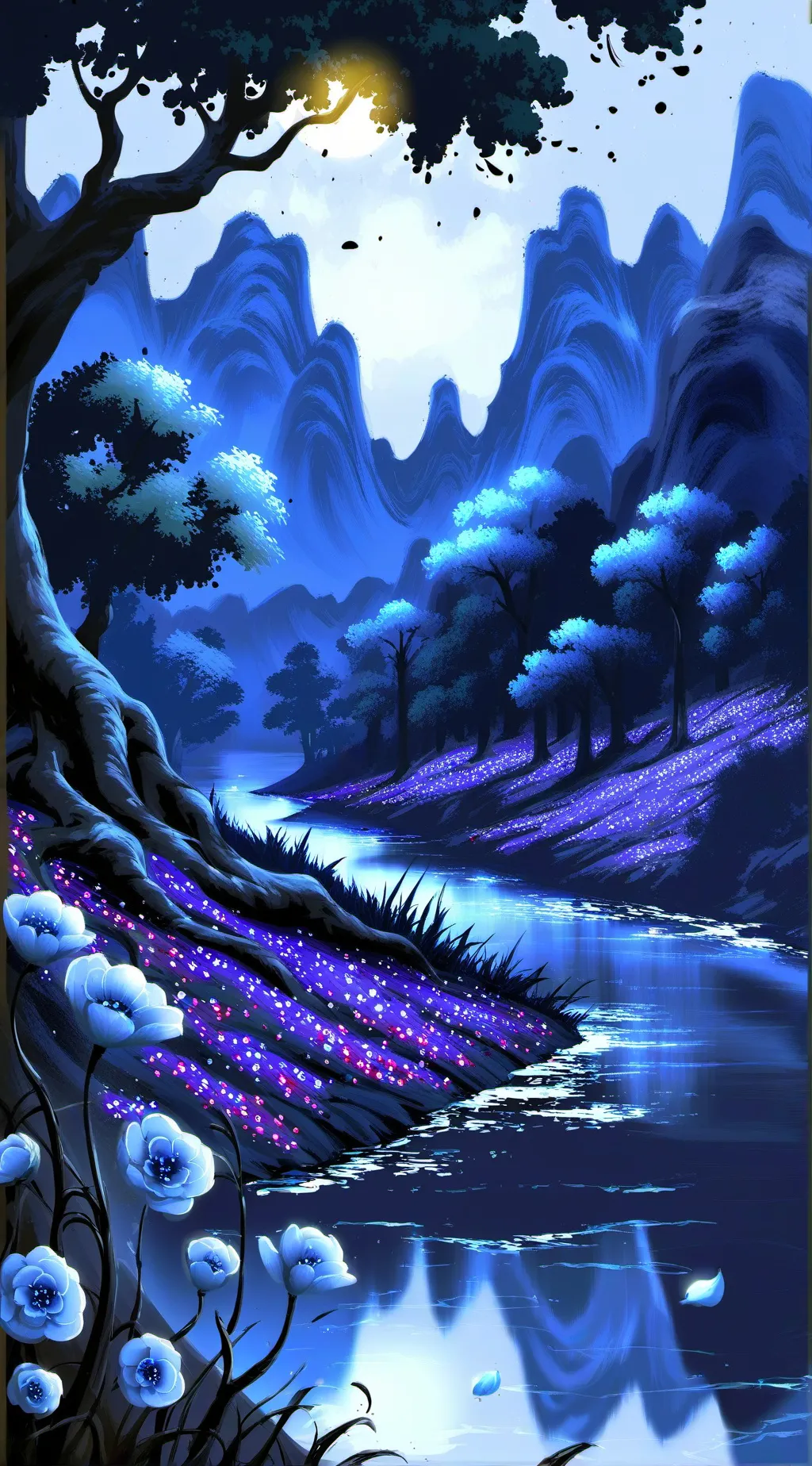 ai character: Clover background