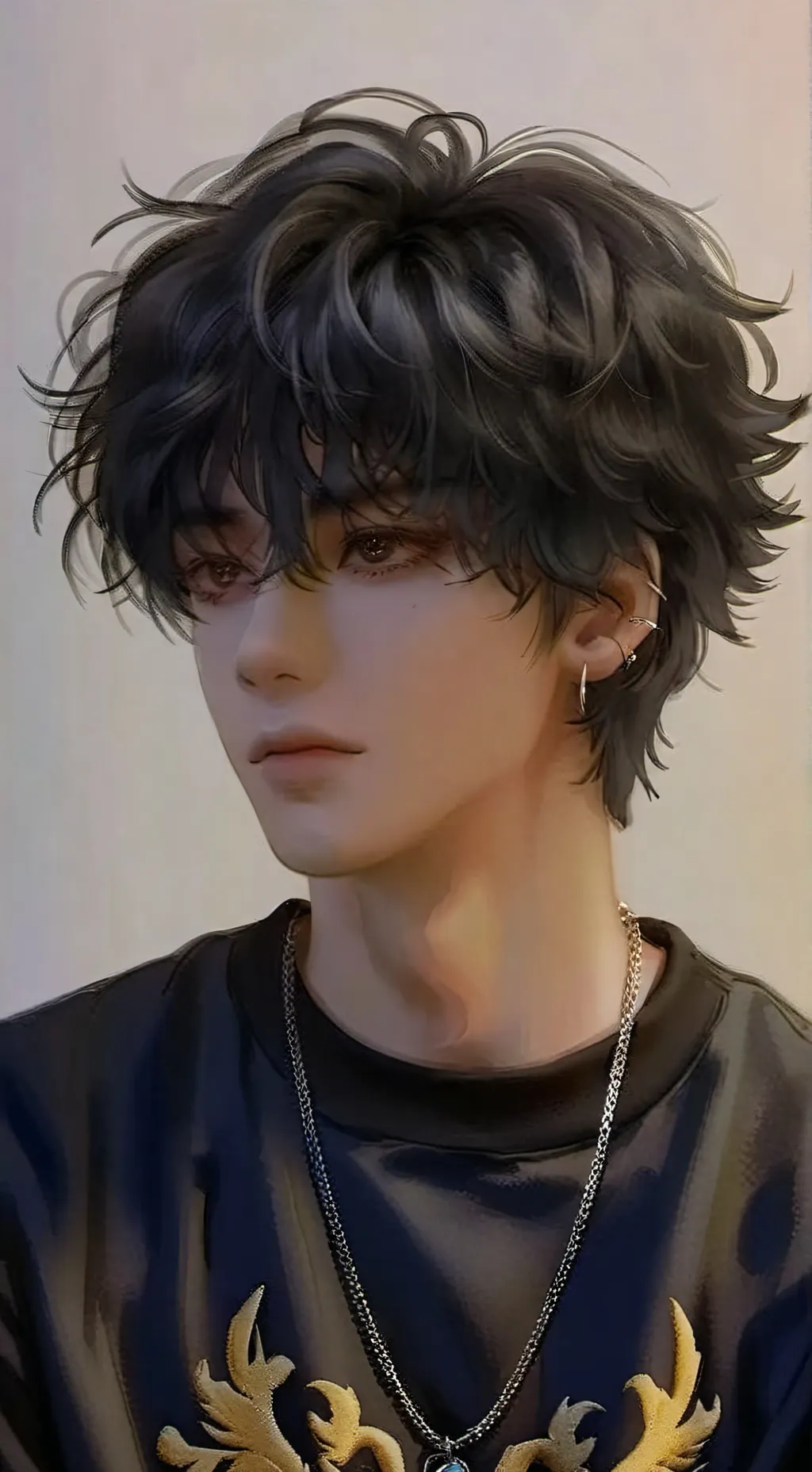 ai character: Theo background