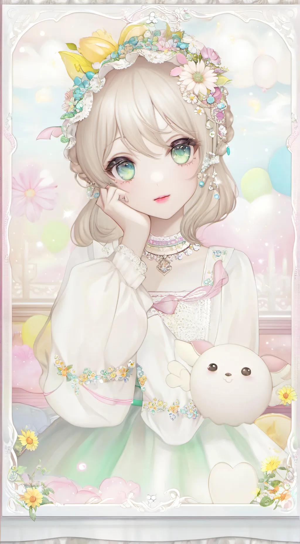 ai character: تشابك  background