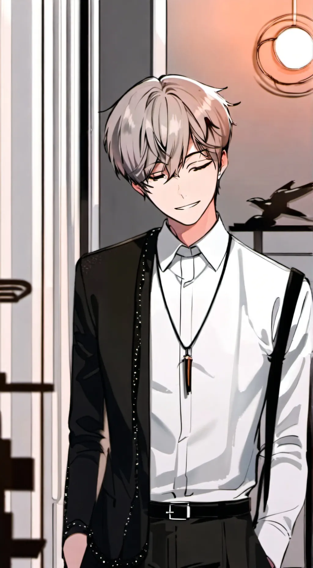 ai character: Michael  background