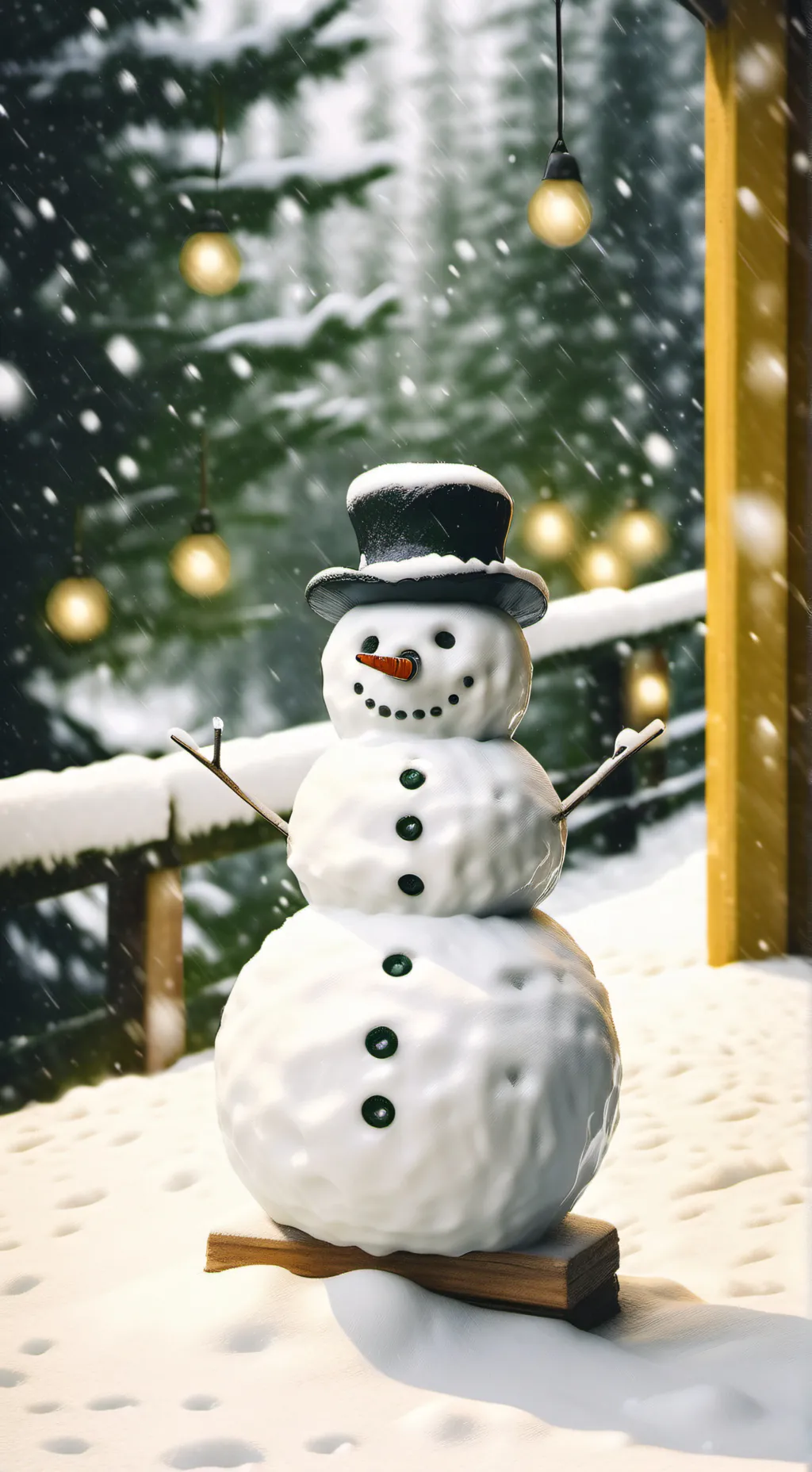 ai character: kpdh christmas  background