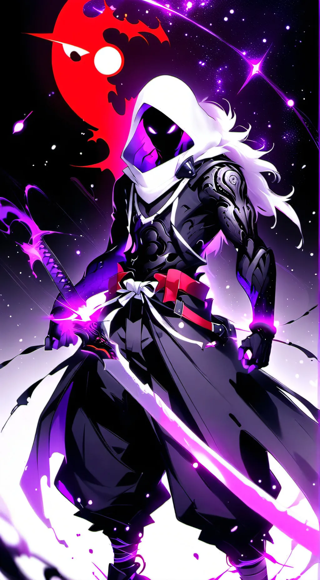 ai character: Luna background