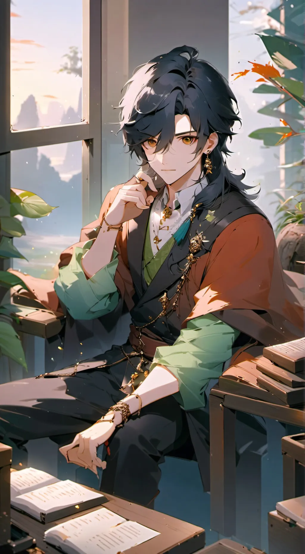 ai character: chris :> background