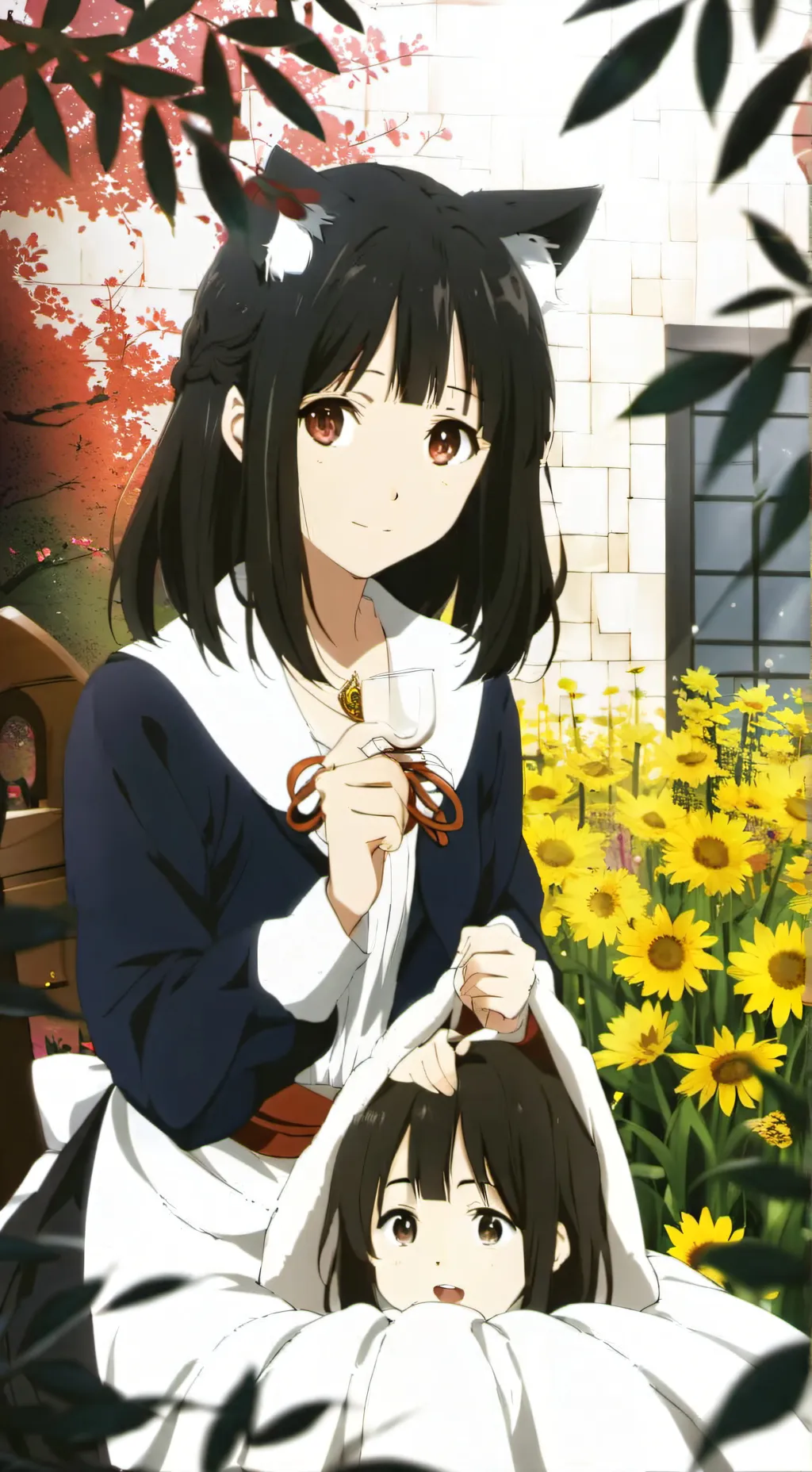 ai character: Melody  background