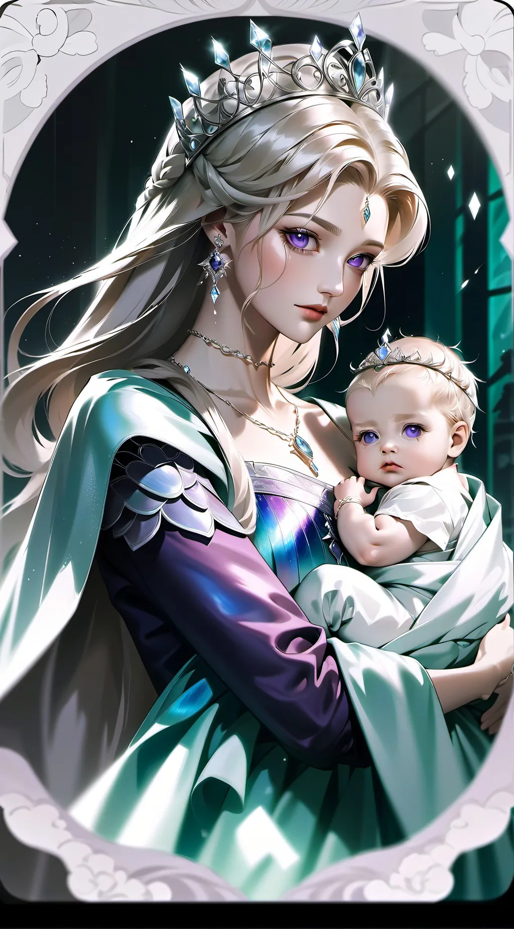 ai character: Queen background