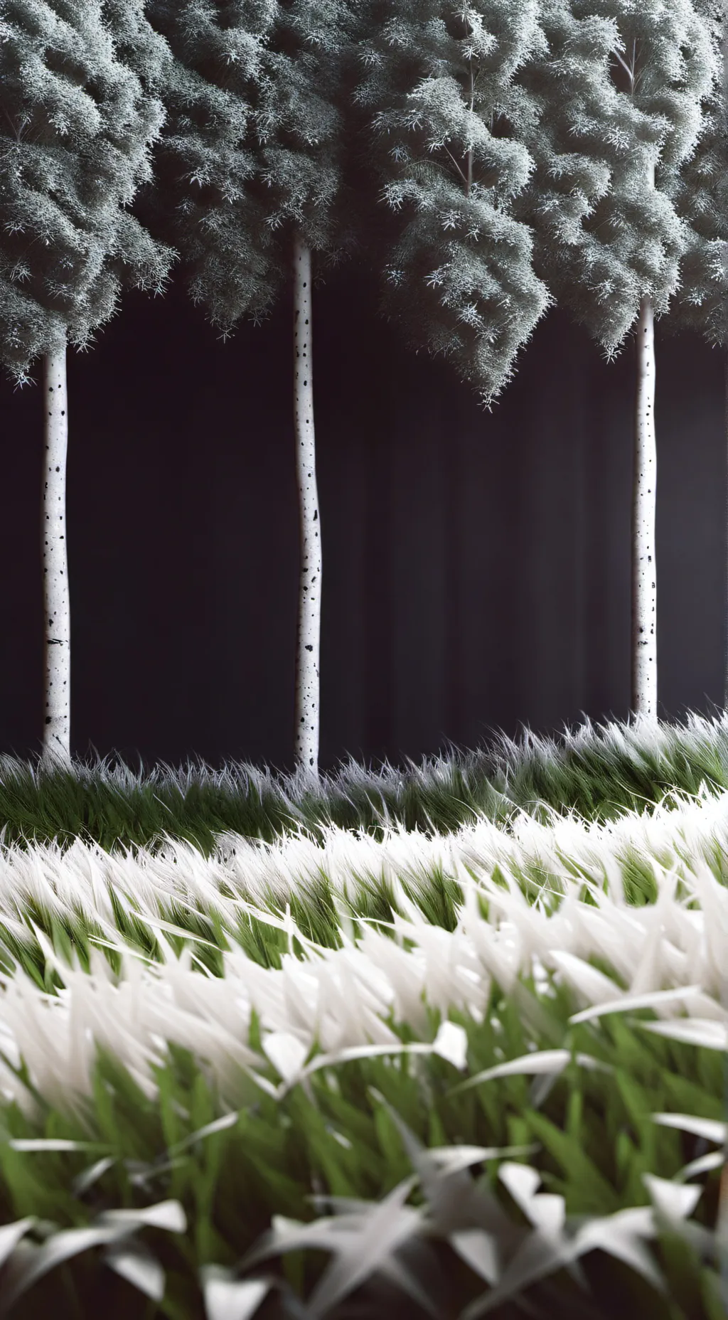 ai character: grass background