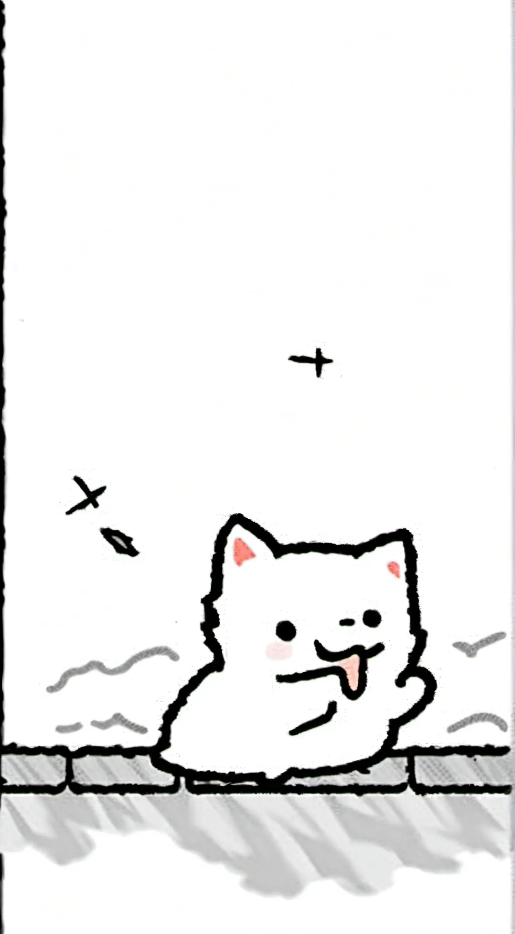 ai character: Snowy  background