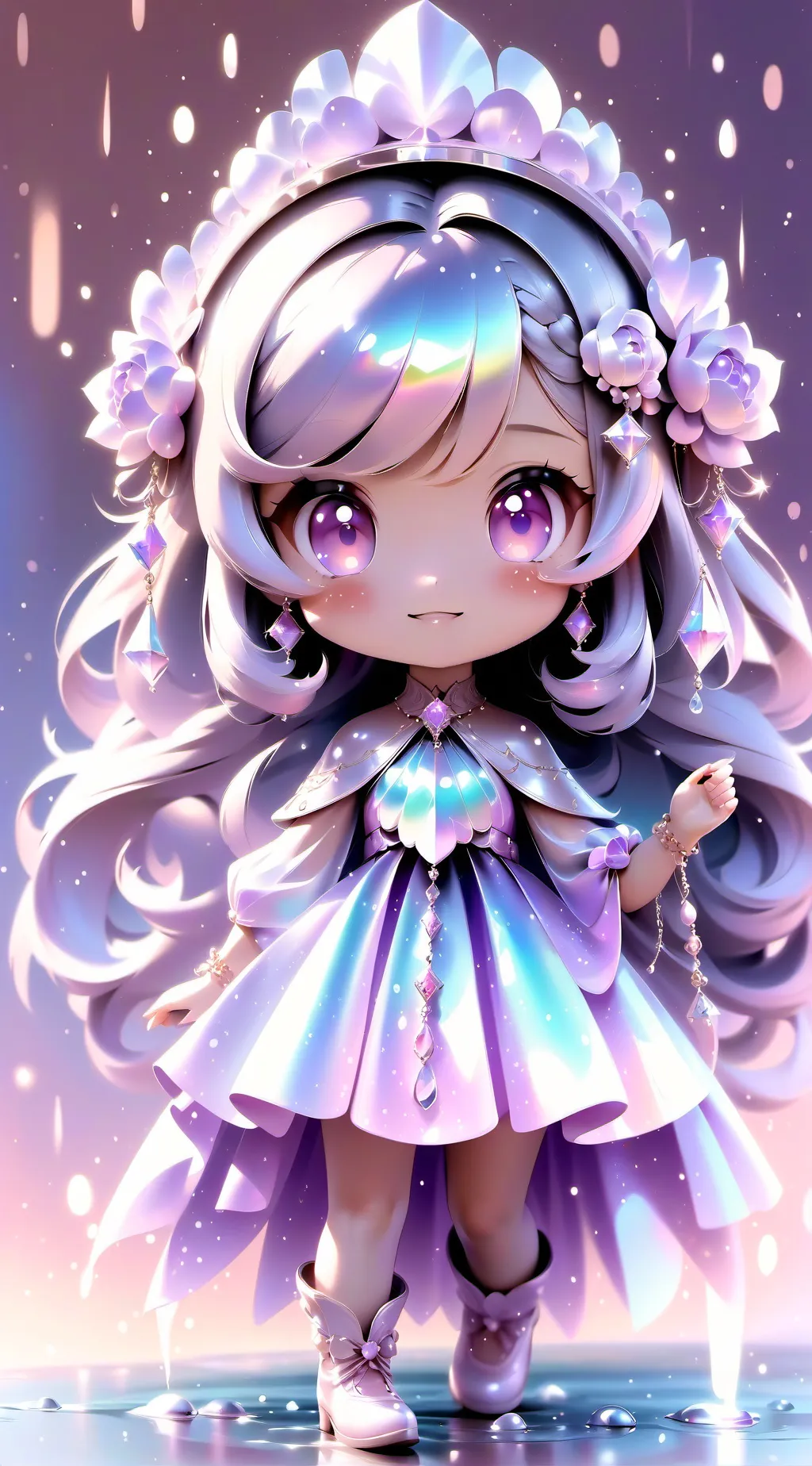 ai character: pomni  background