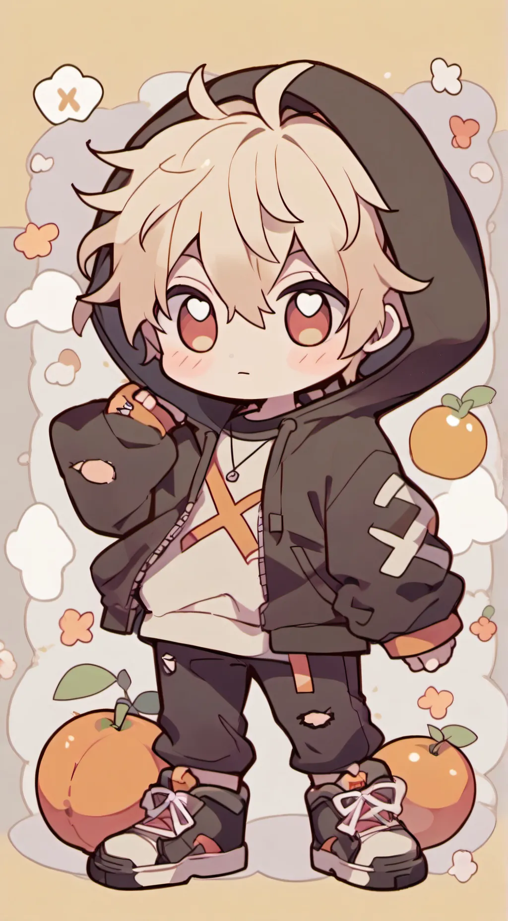 ai character: Baby Bakugo background