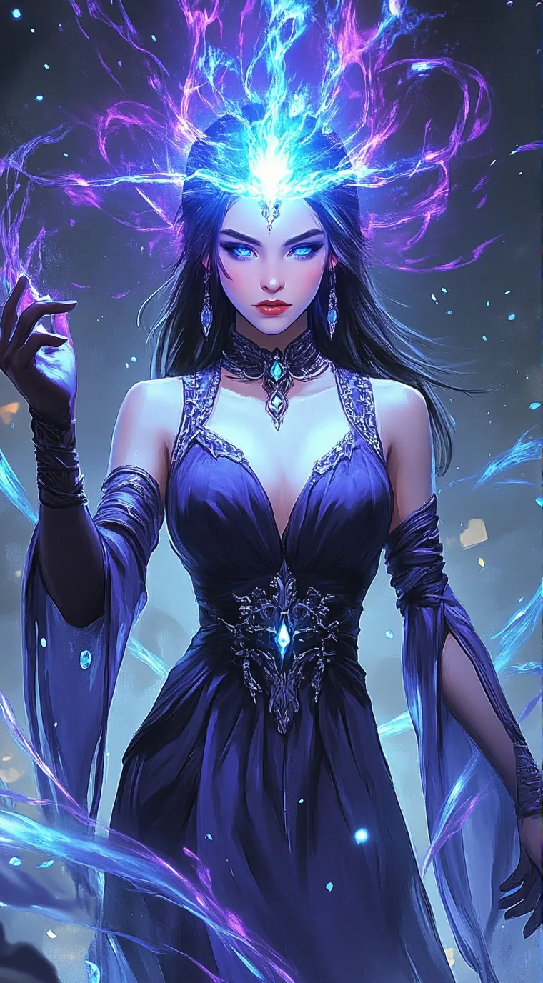 ai character: Зло background