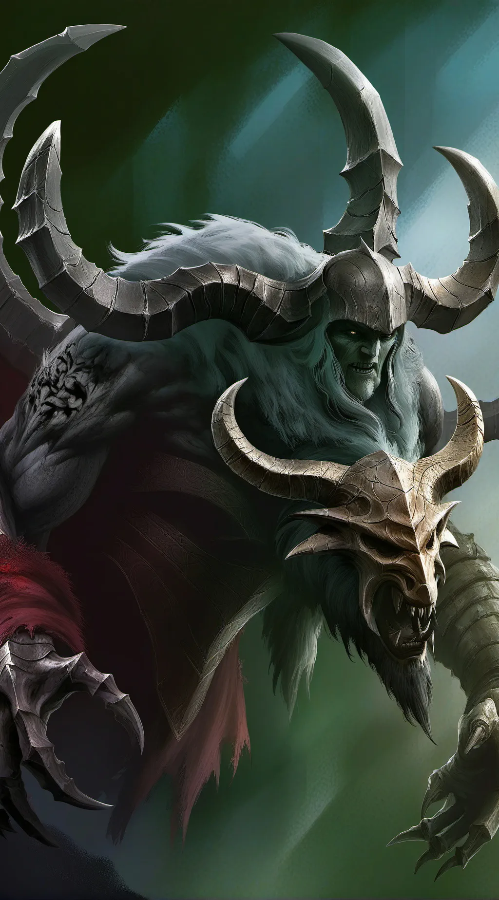 ai character: демон background