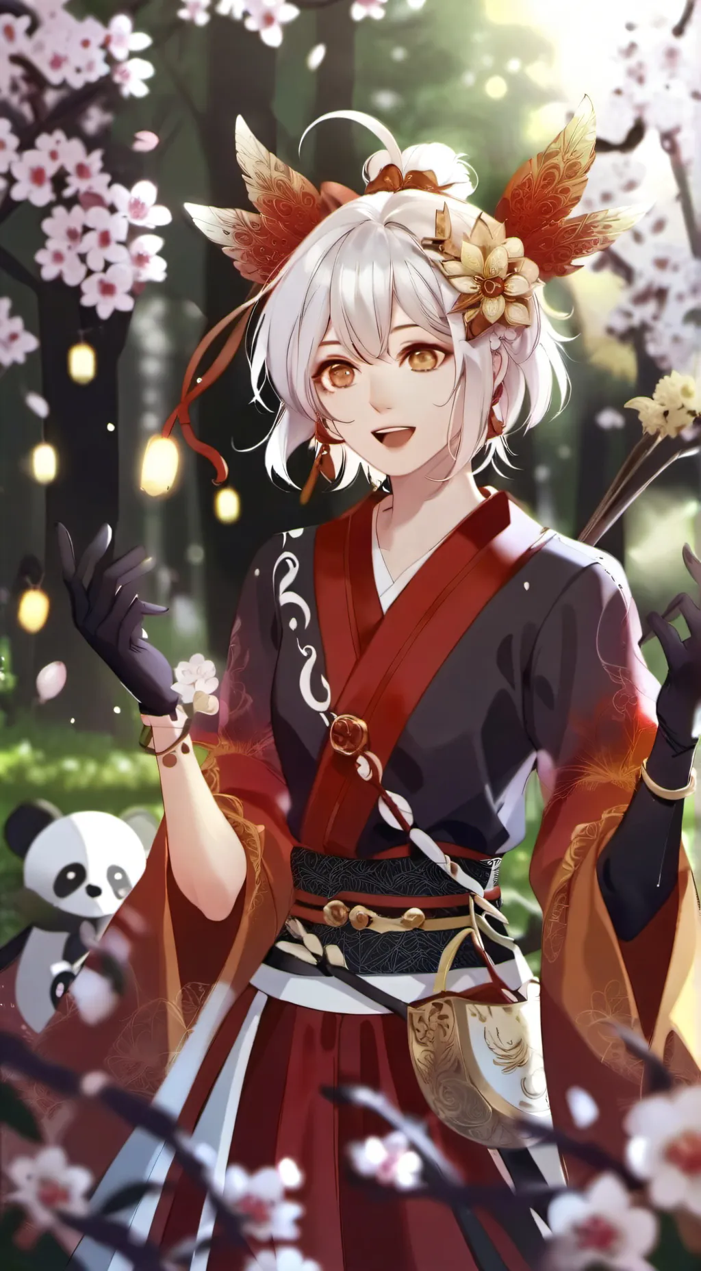ai character: Kami background