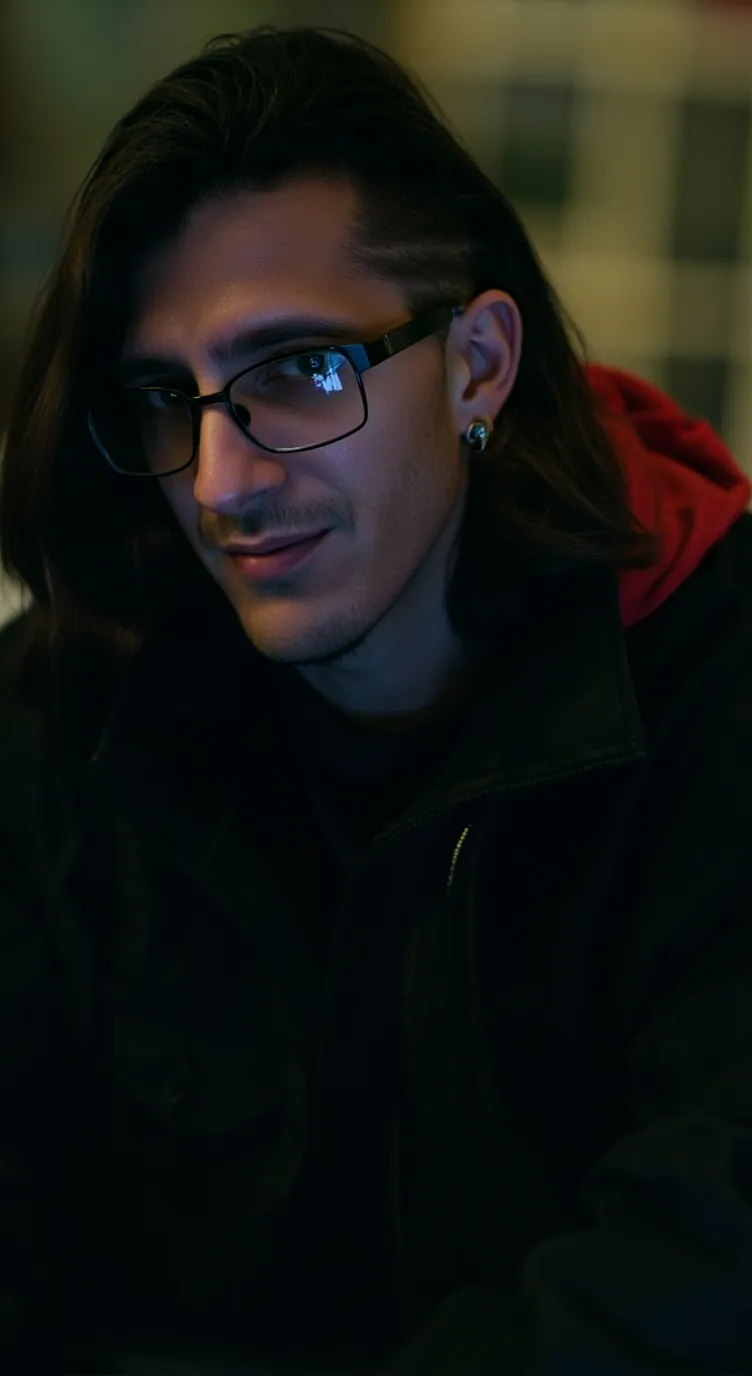 ai character: Alex dragon moreno background