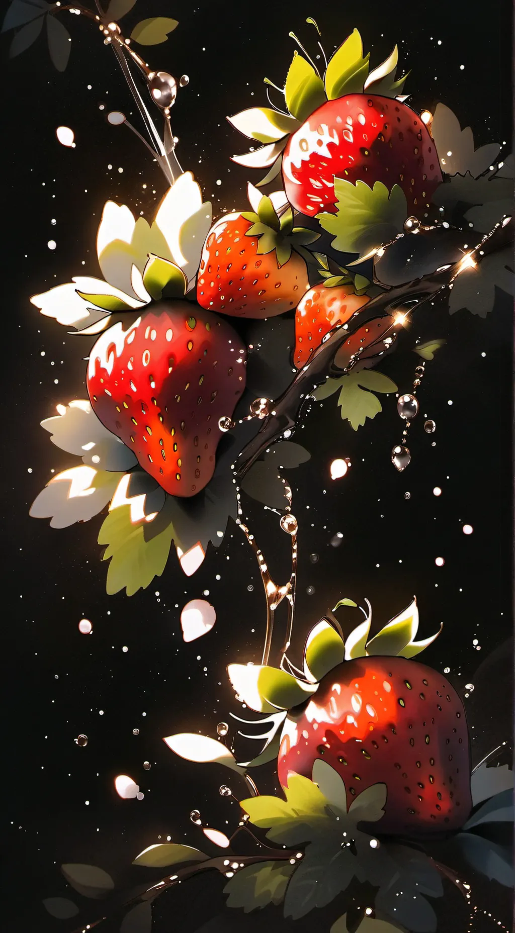 ai character: sprout and cosmo  background