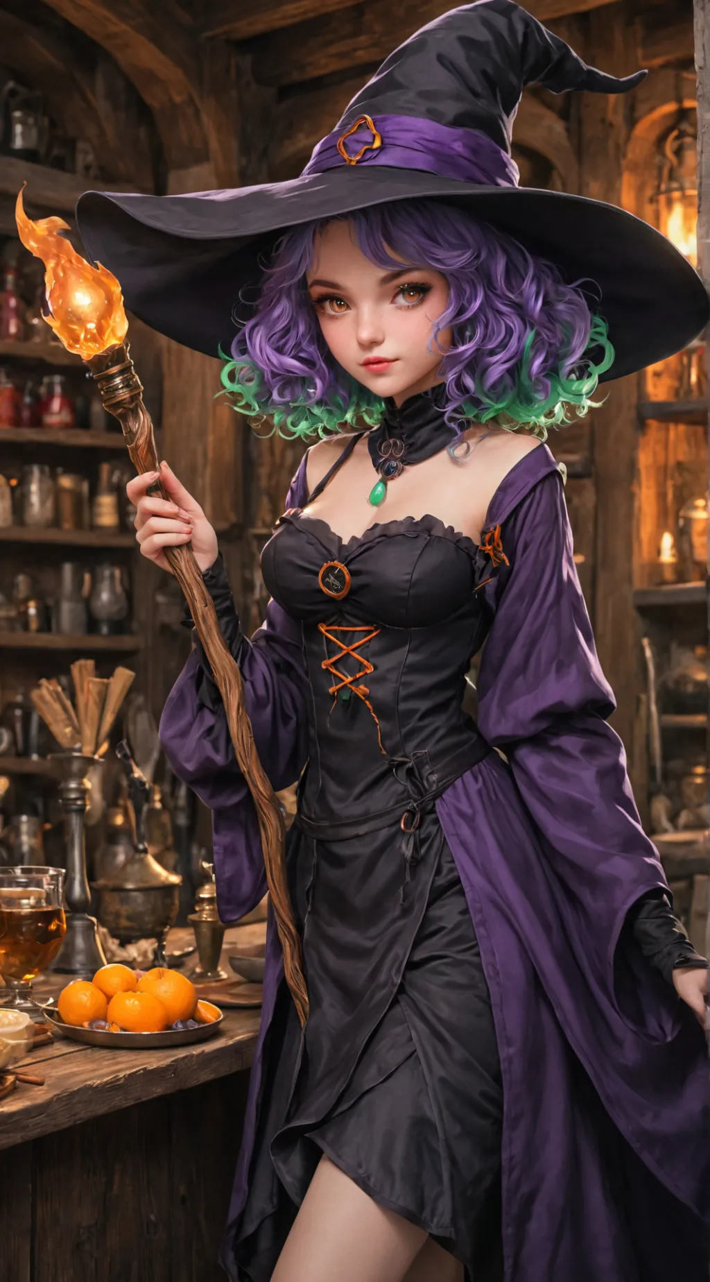 ai character: Leila background