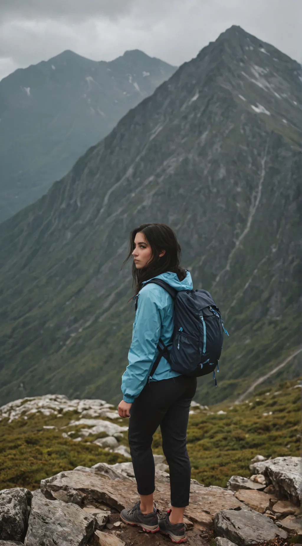 ai character: Chloé Beau  background