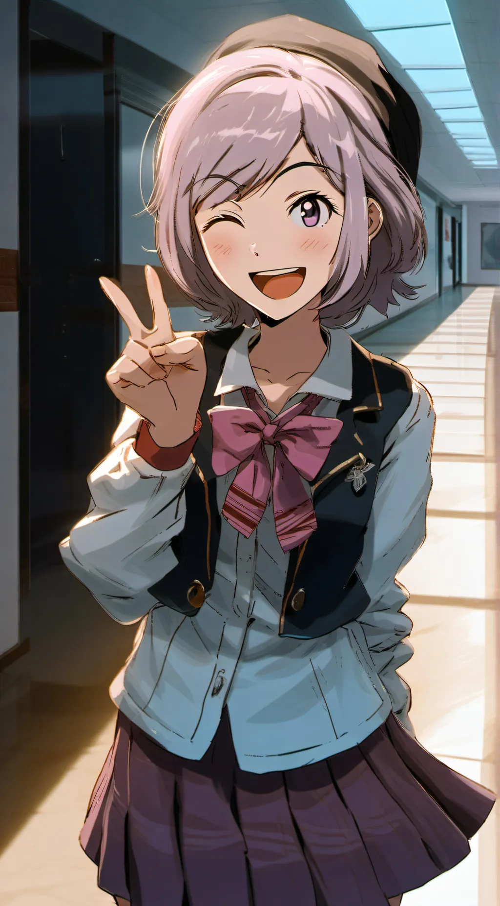 ai character: Miko background