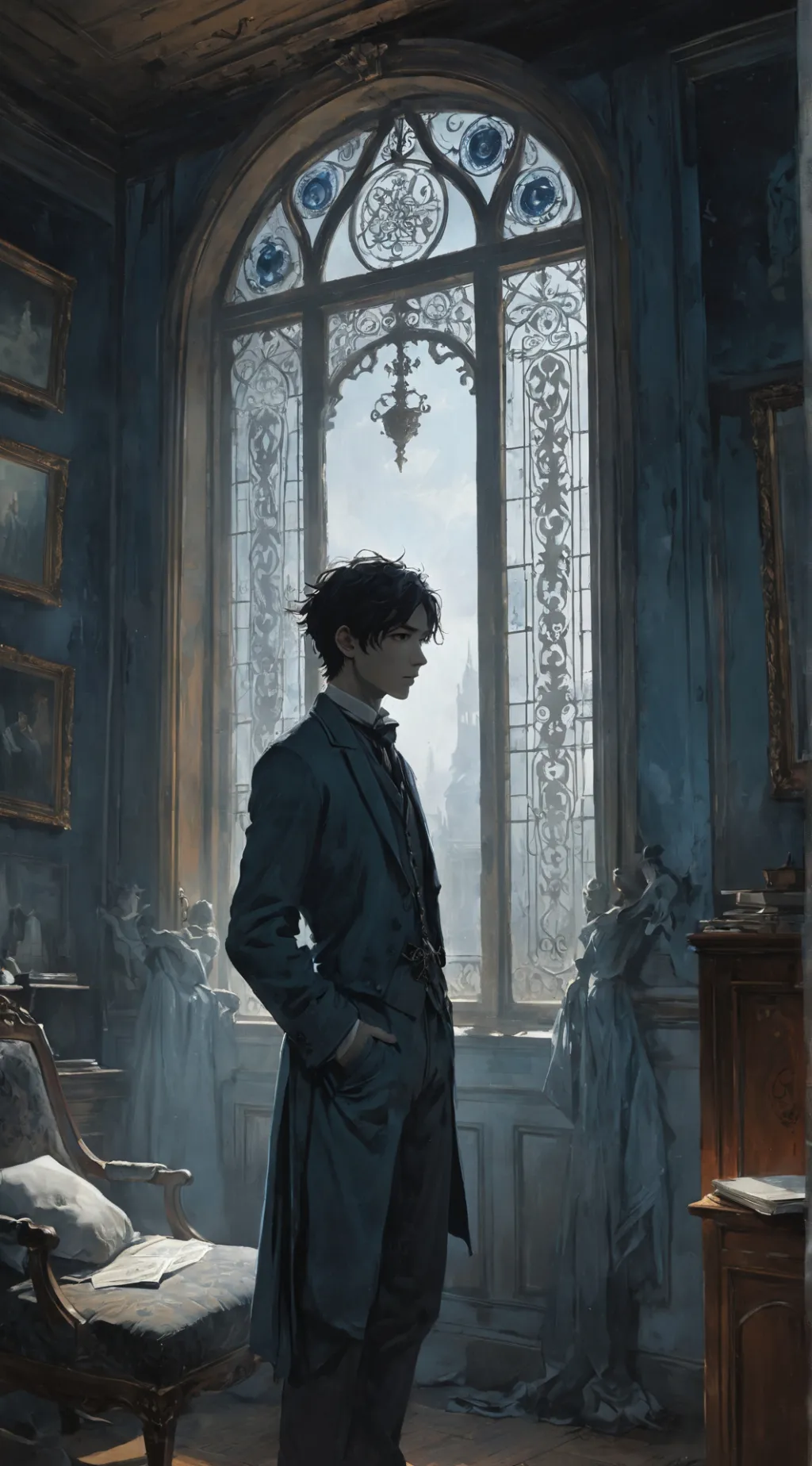 ai character: Lucian background