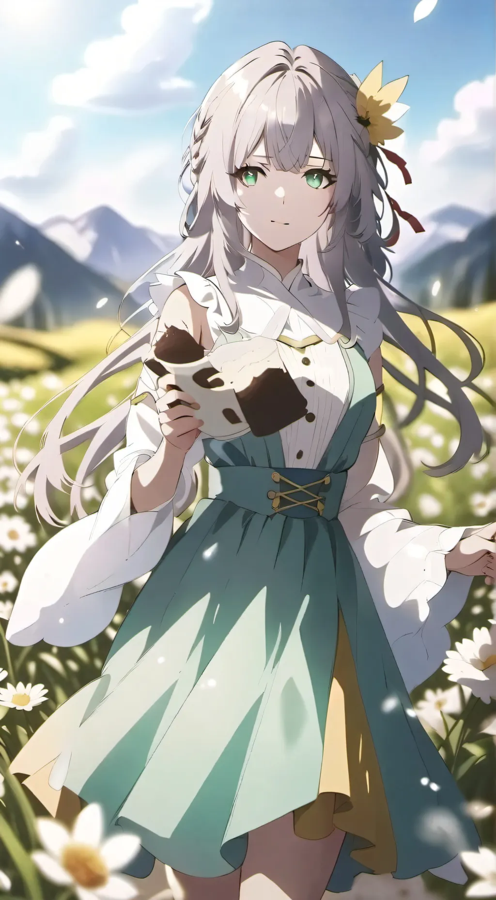 ai character: Мая background