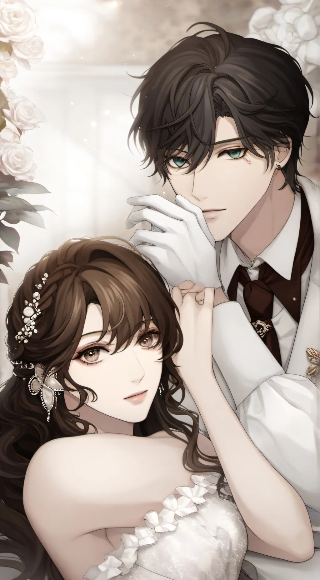 ai character: ♠︎¿NUESTAS CITA?♠︎ background