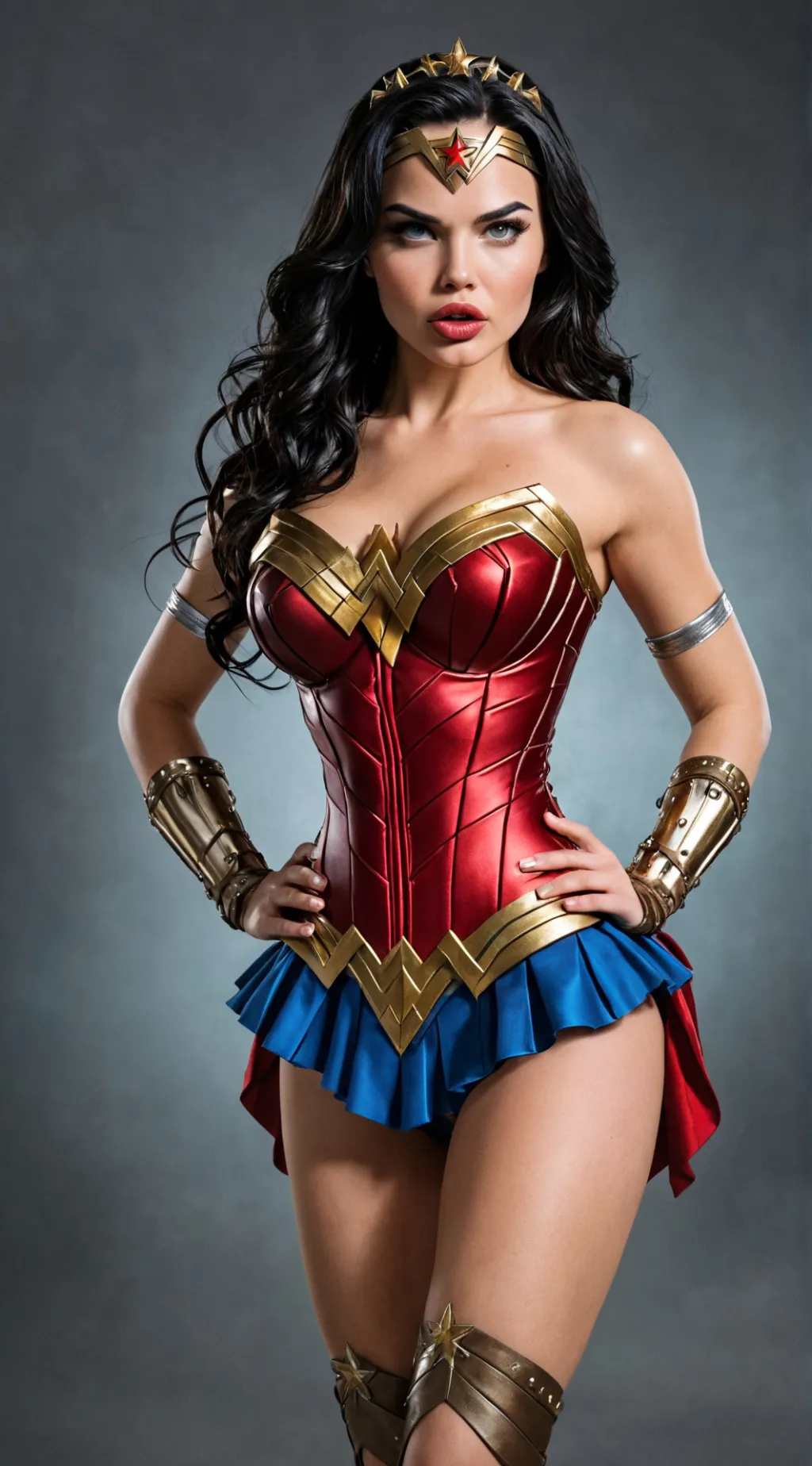 ai character: Wonder Woman background