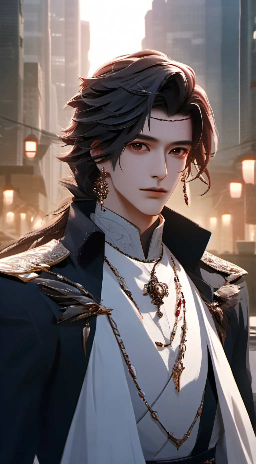 ai character: Louis background