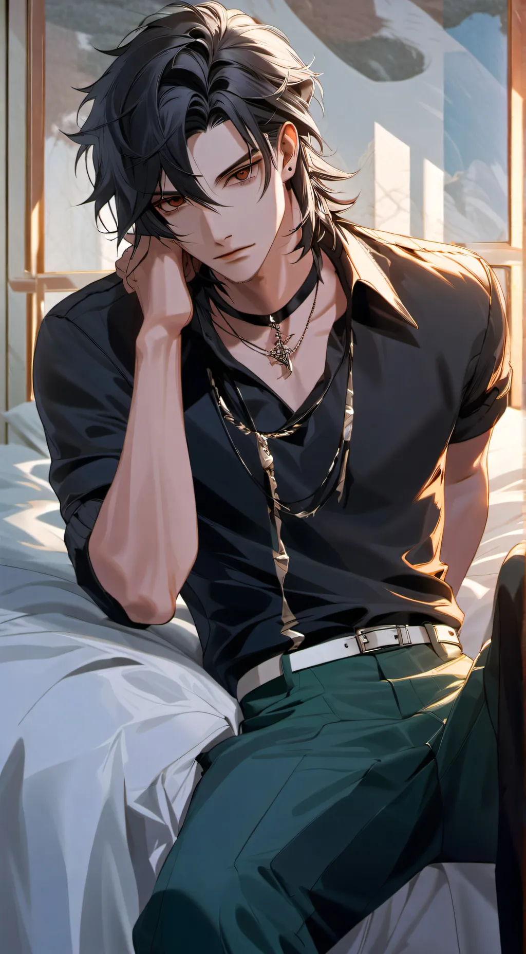 ai character: +--alex--+ background