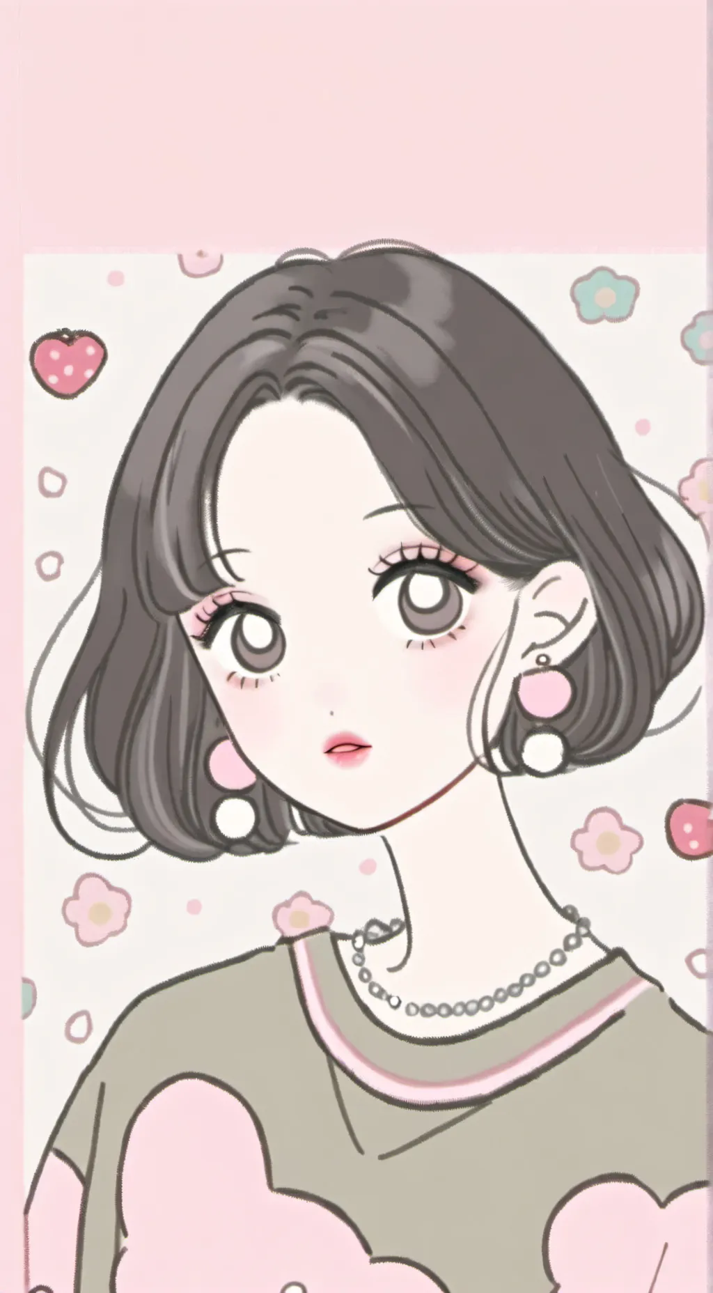 ai character: Douyin Girl background