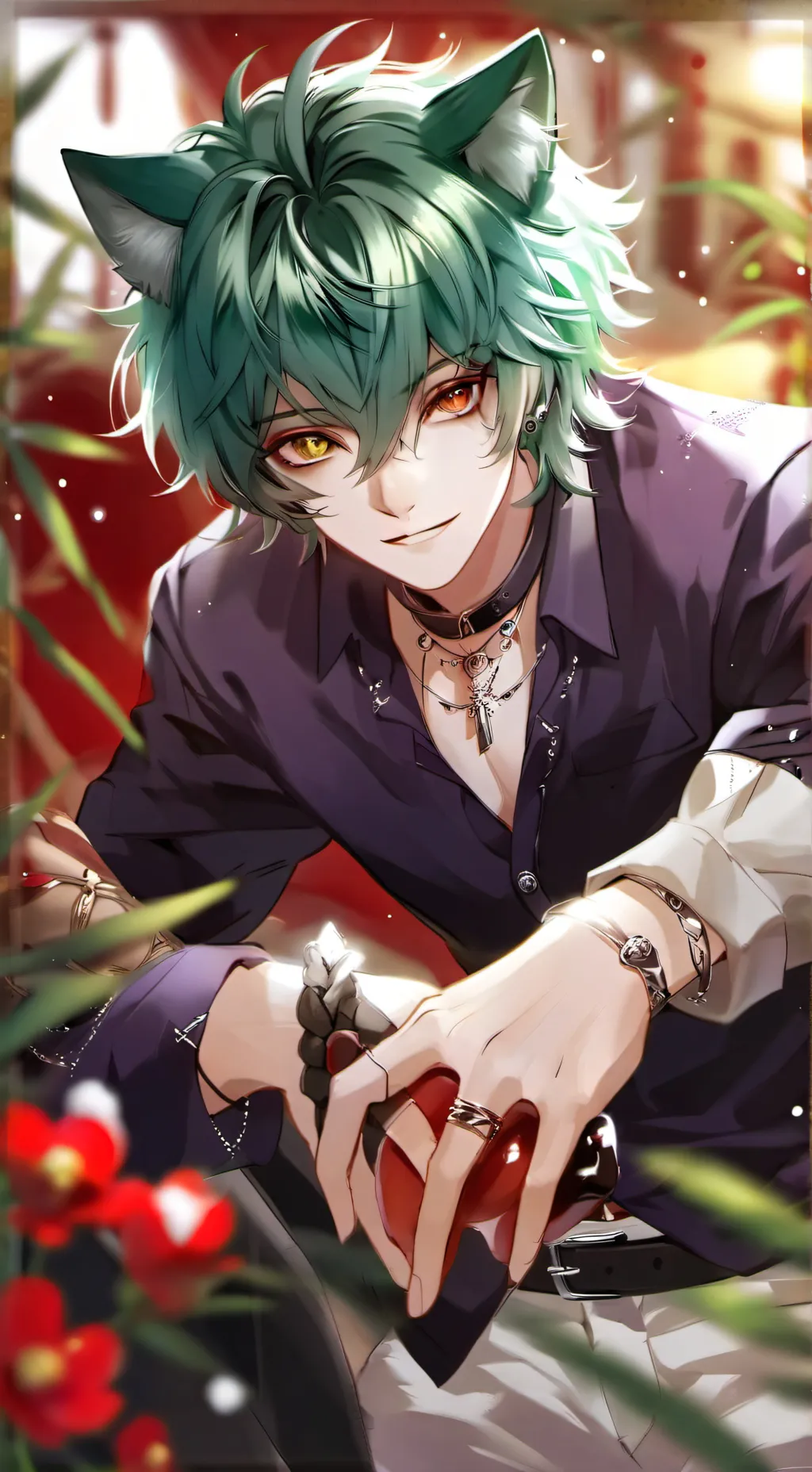 ai character: Kuro background