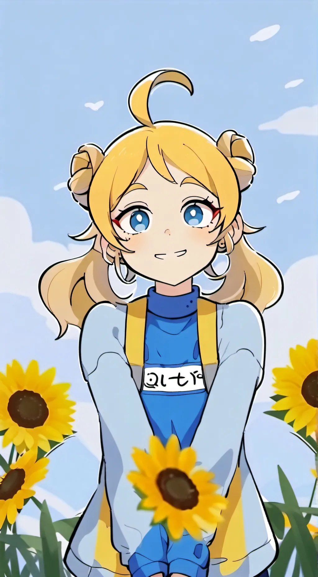 ai character: Sally  background