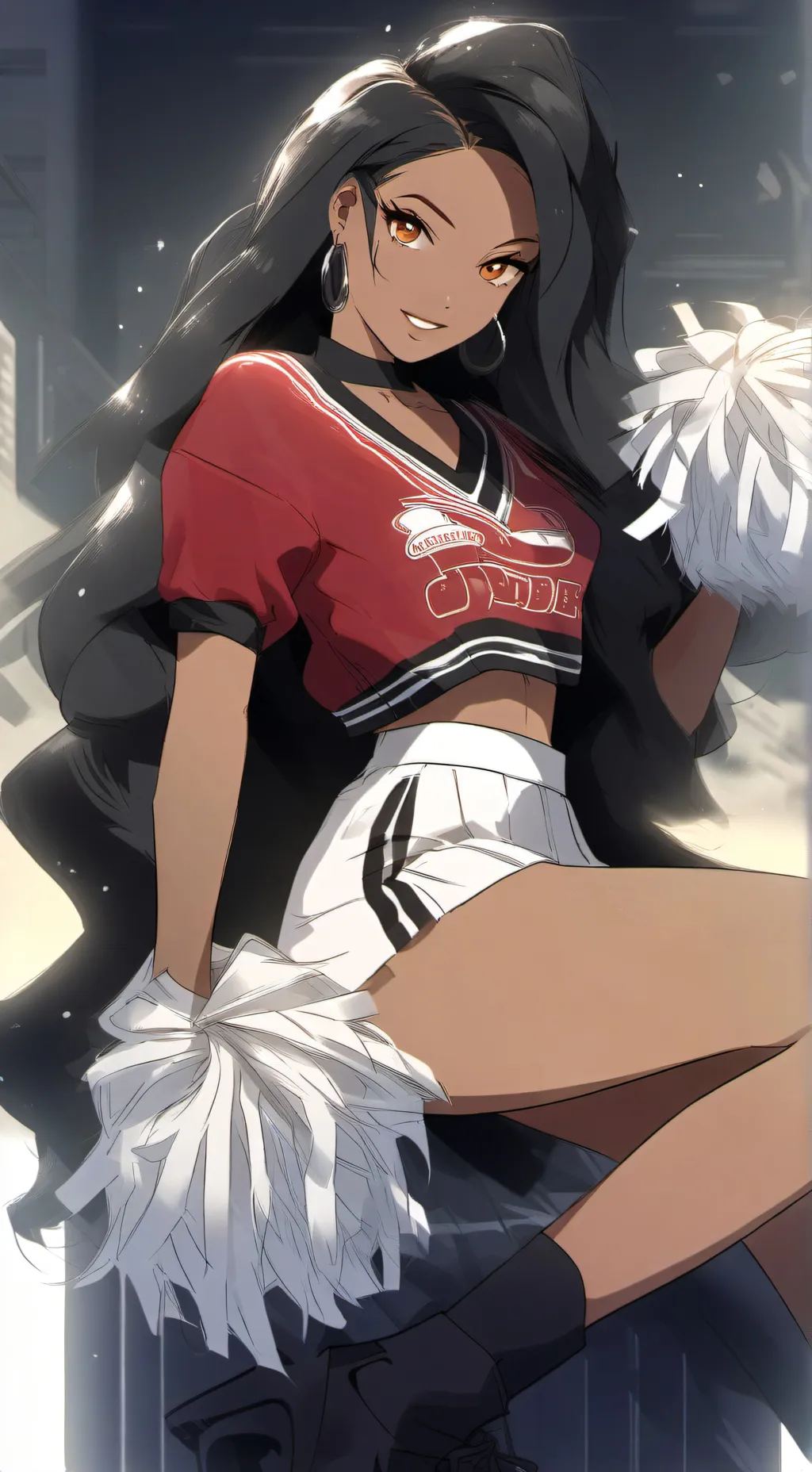 ai character: cheer background