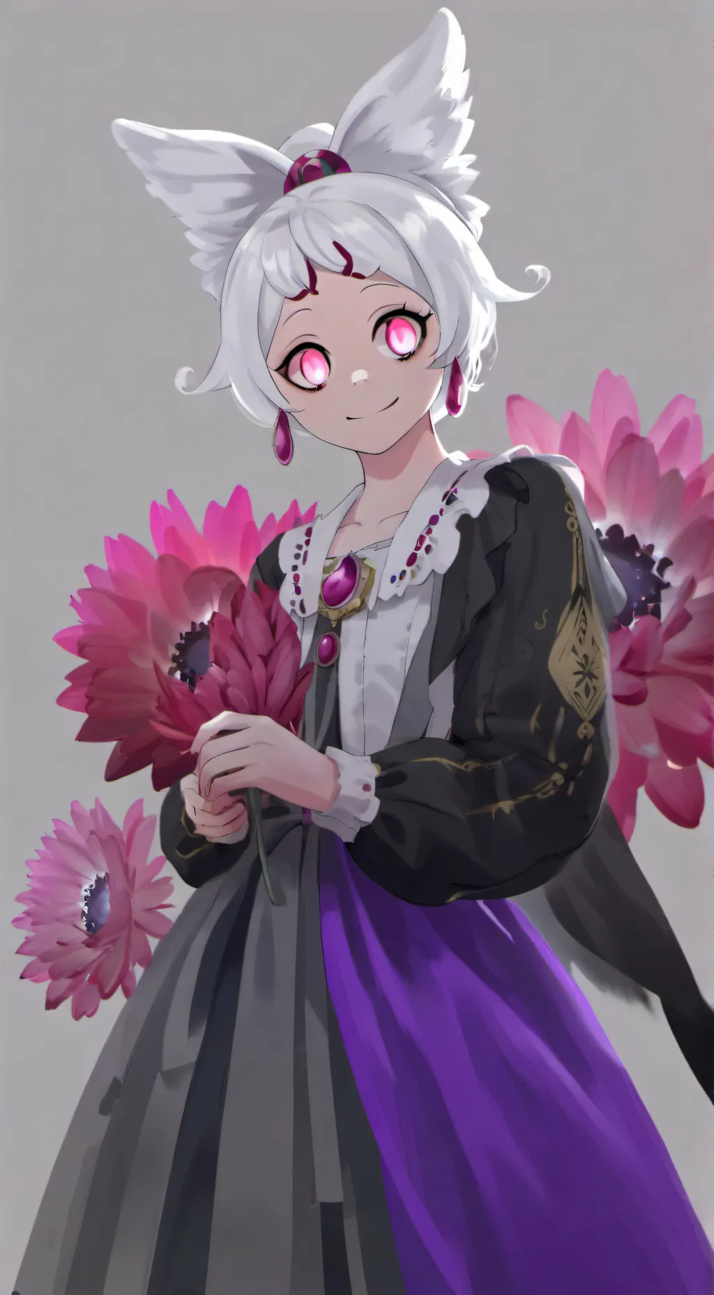 ai character: Wanda beautiful background