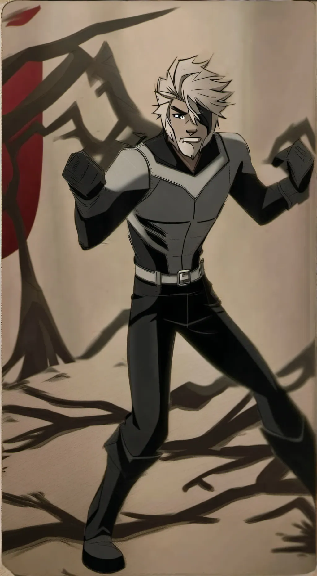 ai character: Cole  background