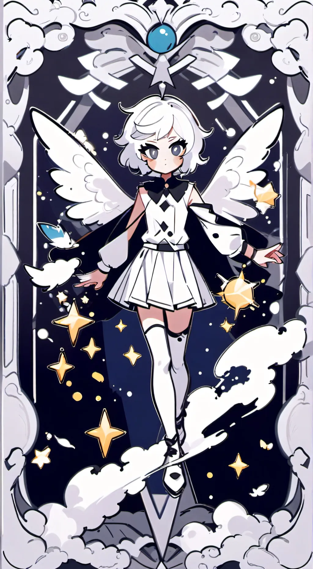 ai character: FPE GARDEN AU!!  background