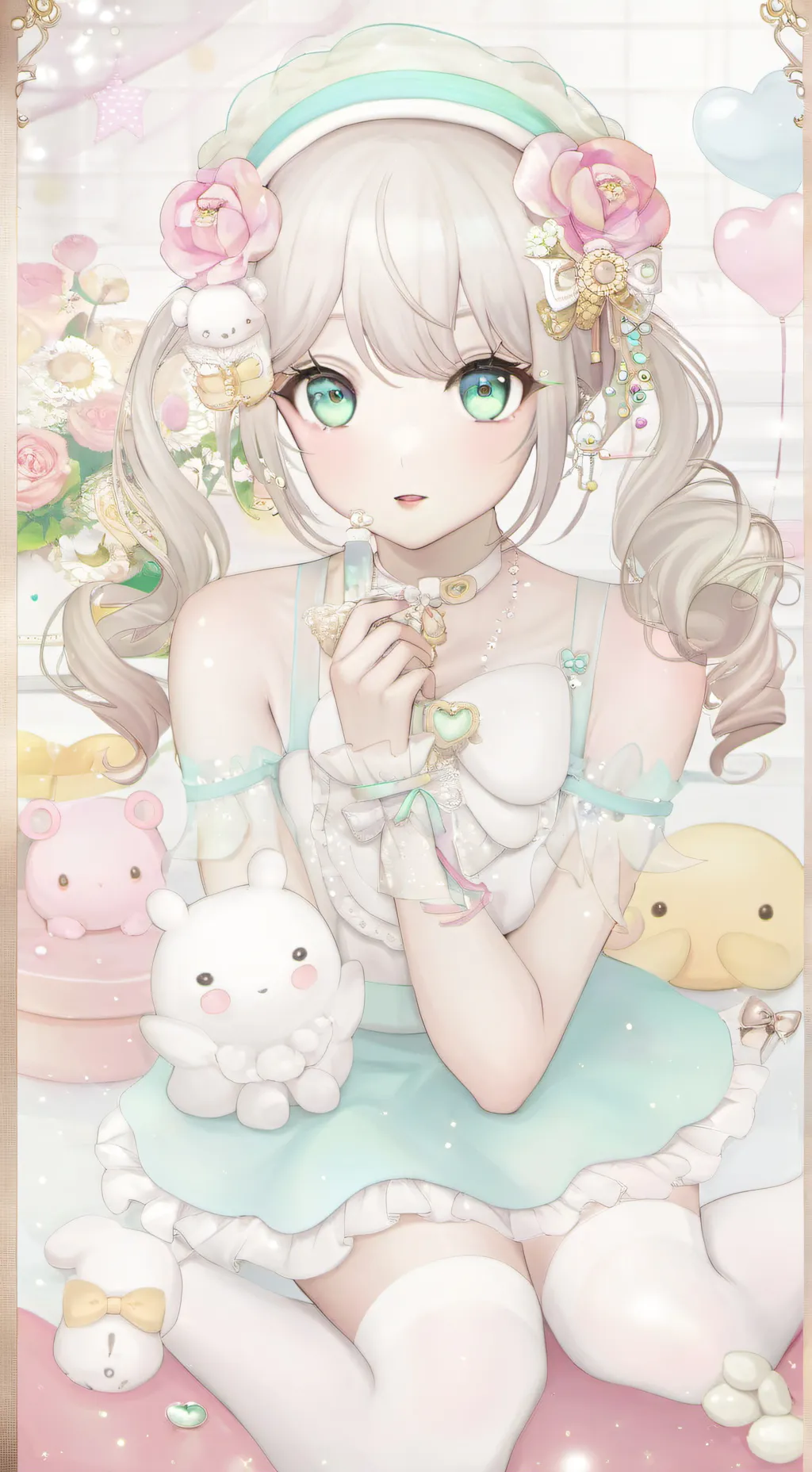 ai character: ella background